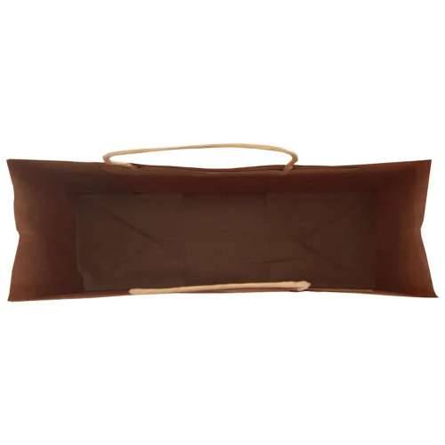 Papirnate vrećice 250 kom s ručkama plave 32x12x42 cm - Plava 32 x 12 x 42 cm 250 Cijena
