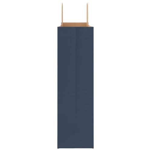 Papirnate vrećice 250 kom s ručkama plave 54x15x49 cm - Plava 54 x 15 x 49 cm 250 Cijena