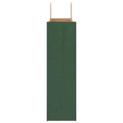 Papirnate vrećice 250 kom s ručkama zelene 54x15x49 cm - Zelena 54 x 15 x 49 cm 250 Cijena