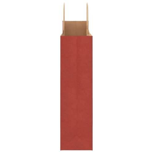Papirnate vrećice 50 kom s ručkama crvene 32x12x42 cm - Crvena 32 x 12 x 42 cm 50 Cijena