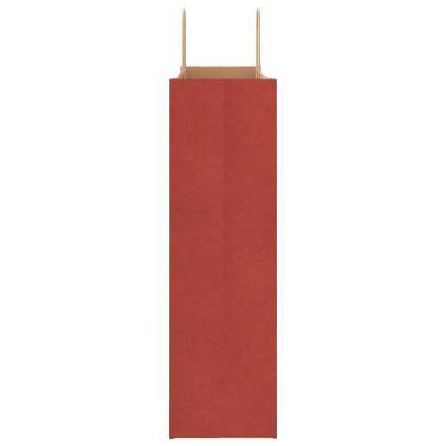 Papirnate vrećice 50 kom s ručkama crvene 54x15x49 cm - Crvena 54 x 15 x 49 cm 50 Cijena