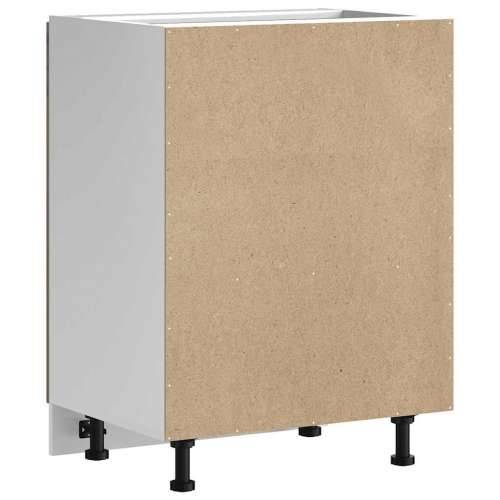 Donji ormarić za sudoper Kalmar boja drva 60x46x81,5 cm drveni - Staro drvo 60 x 46 x 81.5 cm 1 1x bottom cabinet (2 doors) Cijena