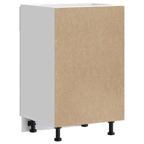 Donji kuhinjski ormarić Kalmar sjaj bijeli konstruirano drvo - Visoko sjajno bijela 50 x 46 x 81.5 cm 1 1x bottom cabinet (1 doo Cijena