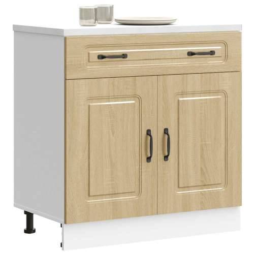Donji kuhinjski ormarić Kalmar boja hrasta konstruirano drvo - sonoma hrast 80 x 46 x 81.5 cm 1 1x bottom cabinet (2 doors 1 dra Cijena