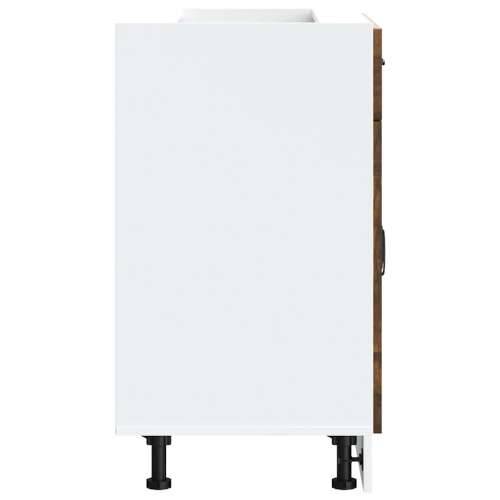Donji kuhinjski ormarić Kalmar boja hrasta konstruirano drvo - Dimljeni hrast 80 x 46 x 81.5 cm 1 1x bottom cabinet (2 doors 1 d Cijena