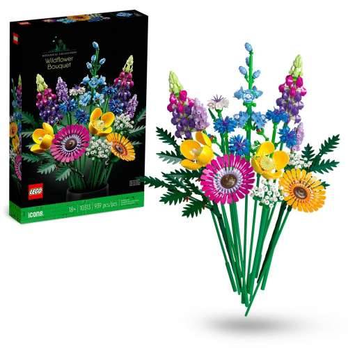 Igra Gradnje Lego Icons 10313 Bouquet of wild flowers 939 Dijelovi Cijena