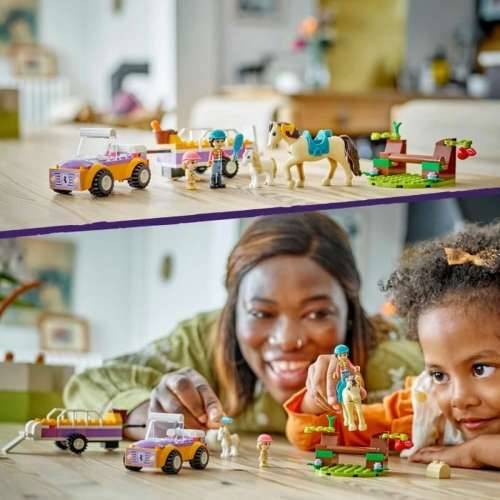 Igra Gradnje Lego 42634 Horse & Pony Trailer Pisana 105 Dijelovi Cijena