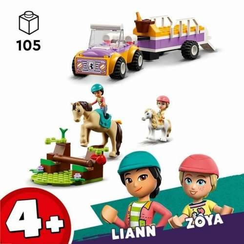Igra Gradnje Lego 42634 Horse & Pony Trailer Pisana 105 Dijelovi Cijena