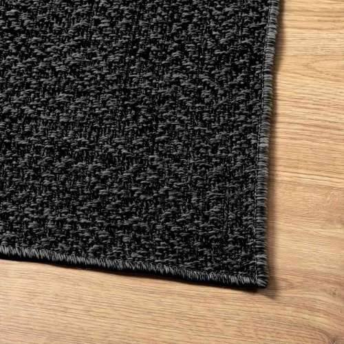 Tepih ZIZUR 120 x 170 cm s izgledom jute unutarnji i vanjski - Antracit 120 x 170 cm Pravokutno Cijena