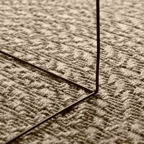 Tepih ZIZUR 200 x 290 cm s izgledom jute unutarnji i vanjski - Bež 200 x 290 cm Okruglo Cijena
