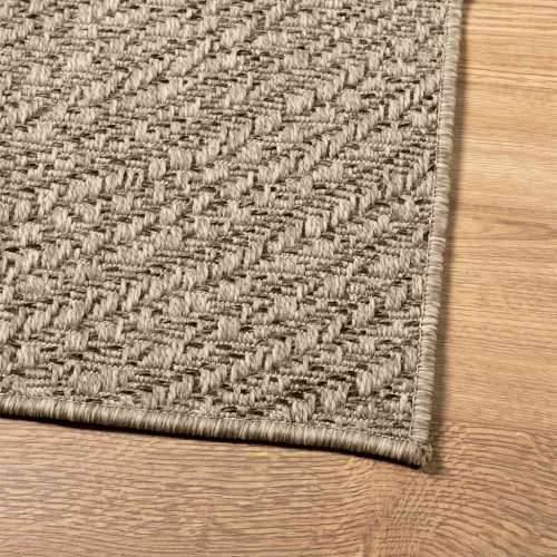Tepih ZIZUR 200 x 290 cm s izgledom jute unutarnji i vanjski - Bež 200 x 290 cm Okruglo Cijena