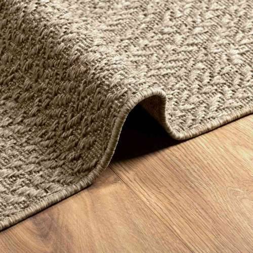 Tepih ZIZUR 200 x 290 cm s izgledom jute unutarnji i vanjski - Bež 200 x 290 cm Okruglo Cijena
