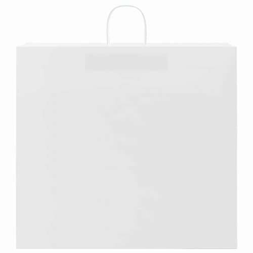 Papirnate vrećice 50 kom s ručkama bijele 54x15x49 cm - Bijela 54 x 15 x 49 cm 50 Cijena