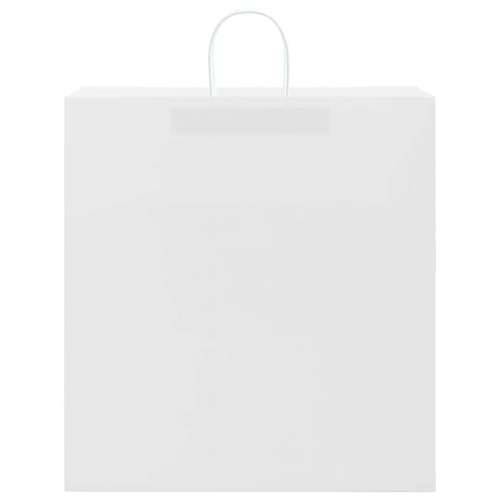 Papirnate vrećice 250 kom s ručkama bijele 45x17x48 cm - Bijela 45 x 17 x 48 cm 250 Cijena