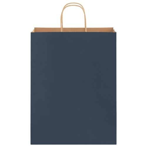 Papirnate vrećice 50 kom s ručkama plave 32x12x42 cm - Plava 32 x 12 x 42 cm 50 Cijena