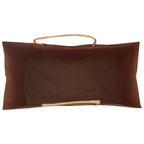 Papirnate vrećice 50 kom s ručkama crne 32x17x44 cm - Plava 32 x 17 x 44 cm 50 Cijena