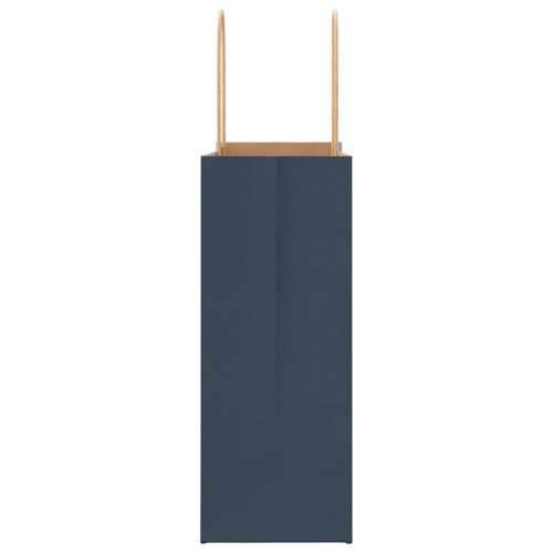 Papirnate vrećice 250 kom s ručkama plave 21x11x28 cm - Plava 22 x 11 x 28 cm 250 Cijena