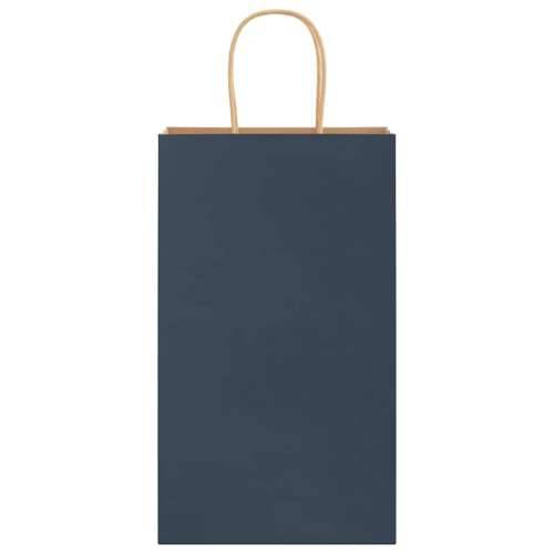 Papirnate vrećice 250 kom s ručkama plave 21x11x36 cm - Plava 21 x 11 x 36 cm 250 Cijena