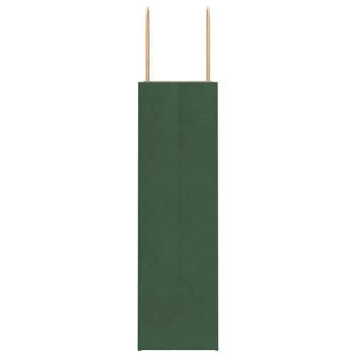 Papirnate vrećice 50 kom s ručkama zelene 21x11x36 cm - Zelena 21 x 11 x 36 cm 50 Cijena