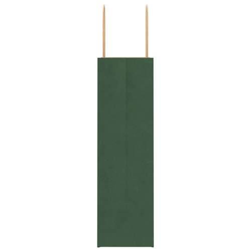 Papirnate vrećice 250 kom s ručkama zelene 21x11x36 cm - Zelena 21 x 11 x 36 cm 250 Cijena