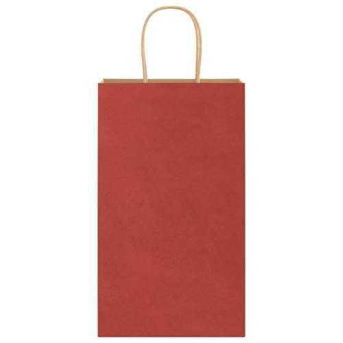 Papirnate vrećice 50 kom s ručkama crvene 21x11x36 cm - Crvena 21 x 11 x 36 cm 50 Cijena
