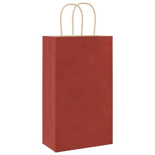 Papirnate vrećice 50 kom s ručkama crvene 21x11x36 cm - Crvena 21 x 11 x 36 cm 50 Cijena