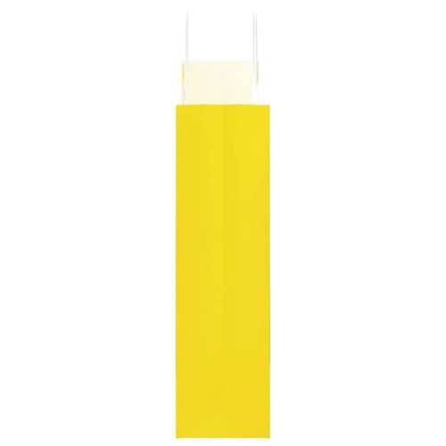 Papirnate vrećice 50 kom s ručkama žute 32x12x42 cm - Žuta 32 x 12 x 42 cm 50 Cijena