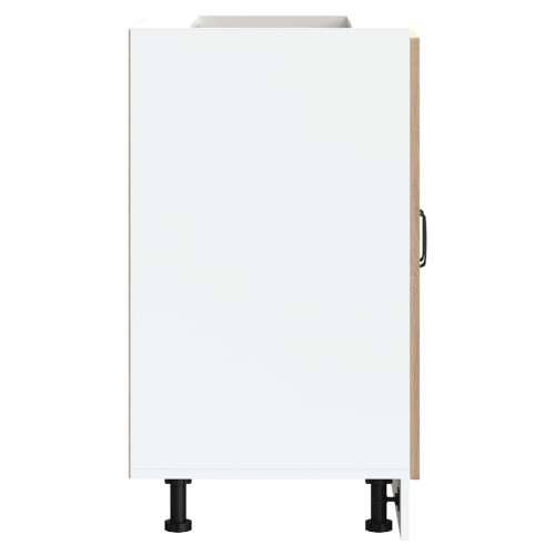 Donji ormarić za sudoper Kalmar boja hrasta 60x46x81,5cm drveni - sonoma hrast 60 x 46 x 81.5 cm 1 1x bottom cabinet (2 doors) Cijena
