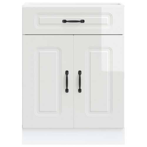 Donji kuhinjski ormarić Kalmar sjaj bijeli konstruirano drvo - Visoko sjajno bijela 60 x 46 x 81.5 cm 1 1x bottom cabinet (2 doo Cijena