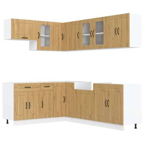 11-dijelni set kuhinjskih ormarića Kalmar konstruiranog drva - hrast artisan 1 Cijena