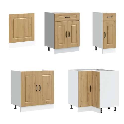 11-dijelni set kuhinjskih ormarića Kalmar konstruiranog drva - hrast artisan 1 Cijena