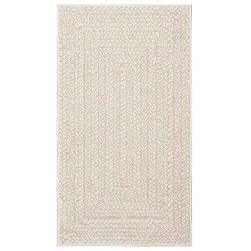 Tepih ZIZUR 60 x 110 cm s izgledom jute unutarnji i vanjski - Krema 60 x 110 cm Pravokutno Cijena