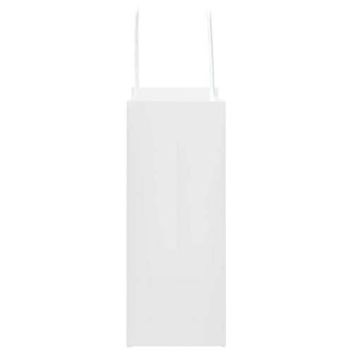 Papirnate vrećice 50 kom s ručkama bijele 15x8x21 cm - Bijela 15 x 8 x 21 cm 50 Cijena