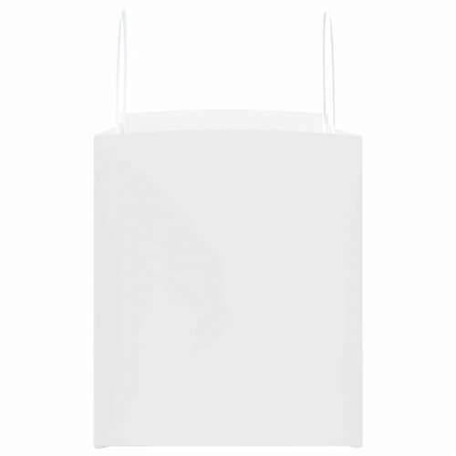 Papirnate vrećice 250 kom s ručkama bijele 32x22x24 cm - Bijela 32 x 22 x 24 cm 250 Cijena