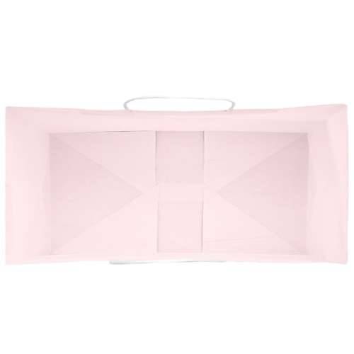 Papirnate vrećice 50 kom s ručkama ružičaste 18x8x22 cm - Ružičasta 18 x 8 x 22 cm 50 Cijena