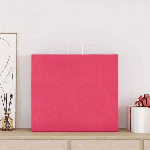 Papirnate vrećice 50 kom s ručkama ružičaste 54x15x49 cm - Ružičasta 54 x 15 x 49 cm 50 Cijena