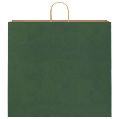 Papirnate vrećice 50 kom s ručkama zelene 54x15x49 cm - Zelena 54 x 15 x 49 cm 50 Cijena