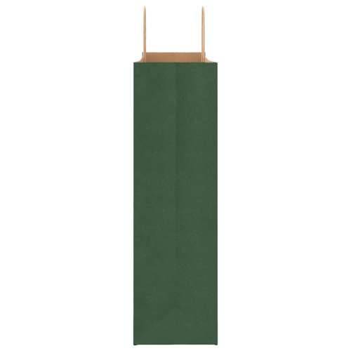 Papirnate vrećice 50 kom s ručkama zelene 54x15x49 cm - Zelena 54 x 15 x 49 cm 50 Cijena
