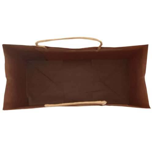Papirnate vrećice 250 kom s ručkama zelene 18x8x22 cm - Zelena 18 x 8 x 22 cm 250 Cijena