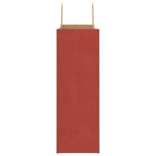Papirnate vrećice 50 kom s ručkama crvene 45x17x48 cm - Crvena 45 x 17 x 48 cm 50 Cijena