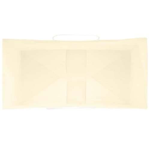Papirnate vrećice 50 kom s ručkama žute 21x11x31 cm - Žuta 21 x 11 x 31 cm 50 Cijena