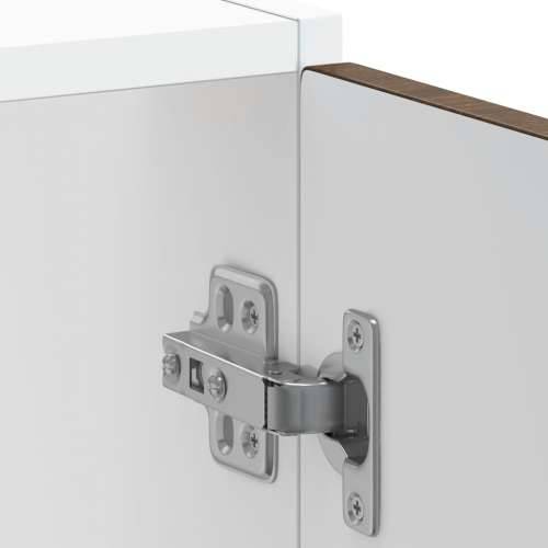 Donji ormarić za sudoper Kalmar boja hrasta 60x46x81,5cm drveni - Smeđi hrast 60 x 46 x 81.5 cm 1 1x bottom cabinet (2 doors) Cijena
