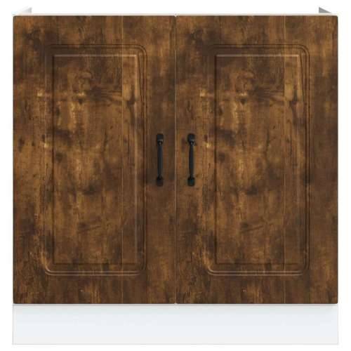 Donji ormarić za sudoper Kalmar boja hrasta 80x46x81,5cm drveni - Dimljeni hrast 1 1 x donji ormarić (2 vrata) 80 cm Cijena