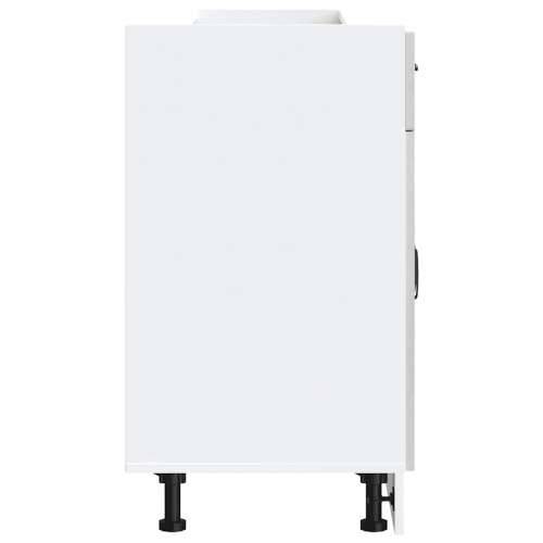Donji kuhinjski ormarić Kalmar boja betona konstruirano drvo - Beton siva 80 x 46 x 81.5 cm 1 1x bottom cabinet (2 doors 1 drawe Cijena