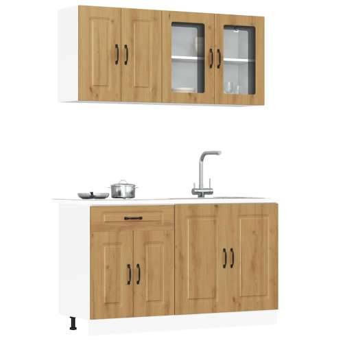 4-dijelni set kuhinjskih ormarića Kalmar konstruiranog drva - hrast artisan 1 Cijena