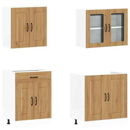 4-dijelni set kuhinjskih ormarića Kalmar konstruiranog drva - hrast artisan 1 Cijena