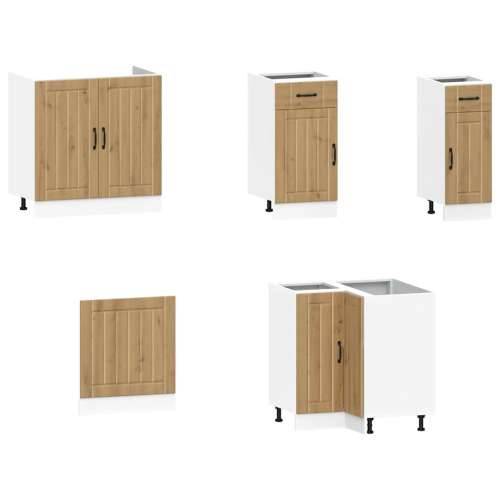 11-dijelni set kuhinjskih ormarića Kalmar konstruiranog drva - hrast artisan 1 Cijena