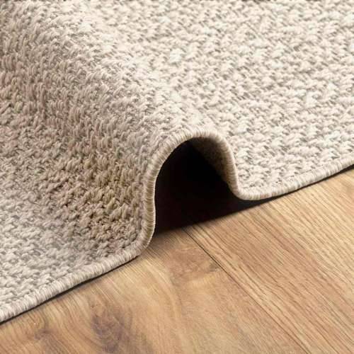 Tepih ZIZUR 80 x 250 cm s izgledom jute unutarnji i vanjski - Krema 80 x 250 cm Pravokutno Cijena