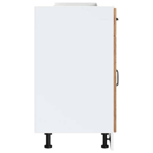 Donji kuhinjski ormarić Kalmar boja drva konstruirano drvo - Staro drvo 60 x 46 x 81.5 cm 1 1x bottom cabinet (2 doors 1 drawer) Cijena