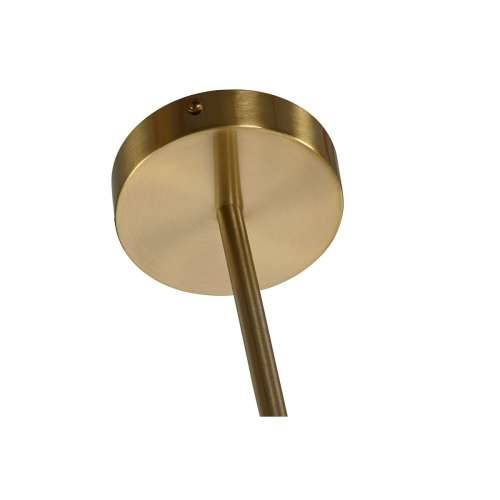 Stropna svjetiljka DKD Home Decor Bijela zlatan Metal Kristal 9 W 110 x 38 x 38 cm Cijena